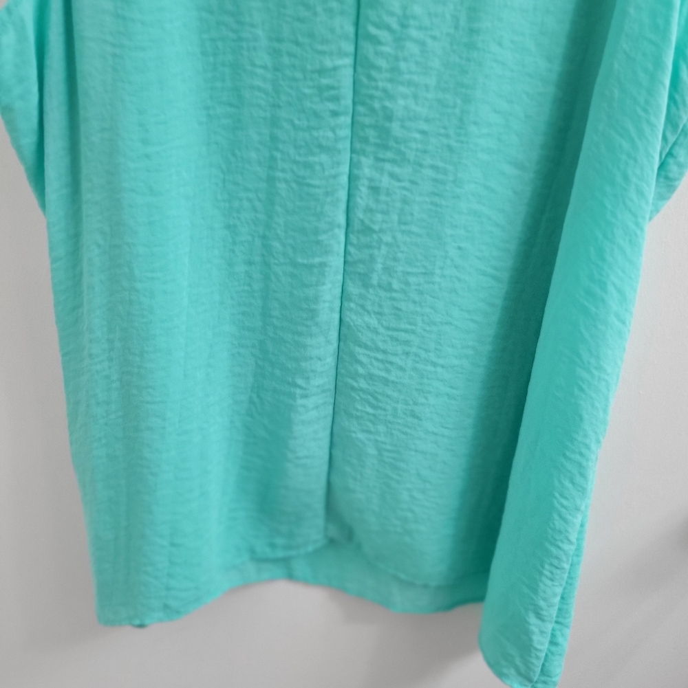 a.n.a Sleeveless Layered Tank Top Mint‎ Green Flowy Comfy Layered Feminine SZ XL - Picture 6 of 10
